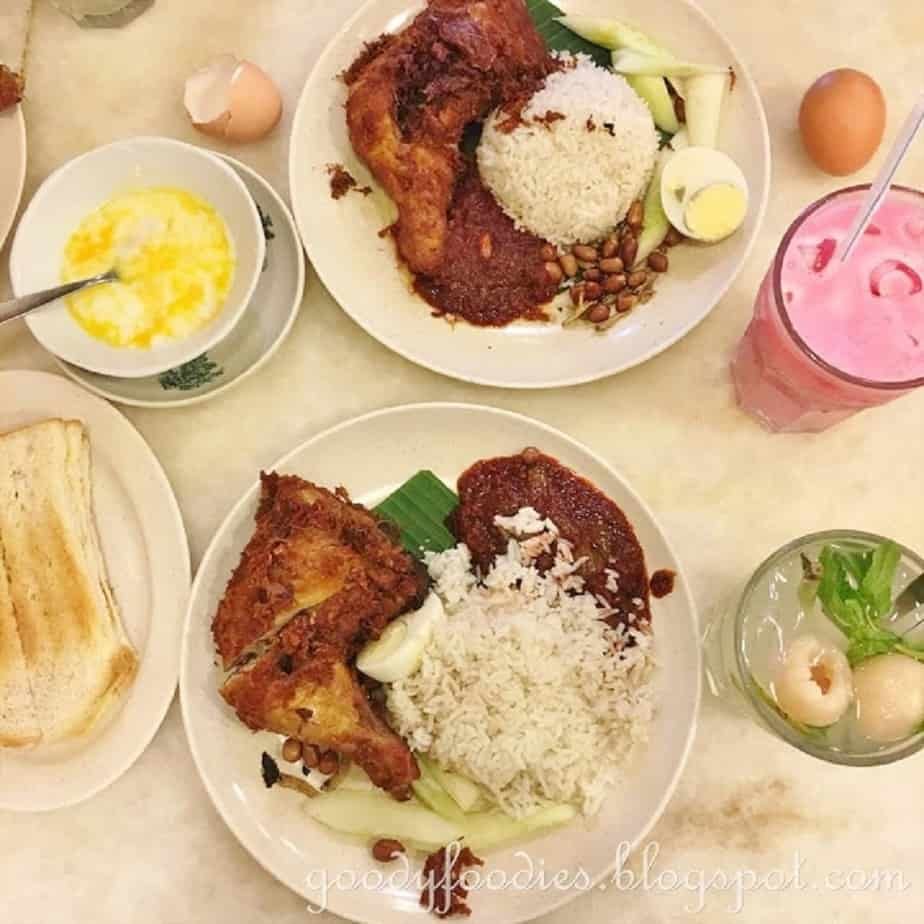 Sarapan pagi di kuala lumpur